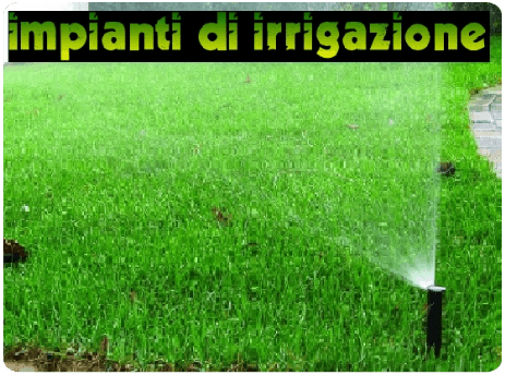 impianti di irrigazione per giardini e terrazzi